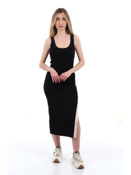 Abito Elisabetta Franchi AM03S61E2 da donna nero+burro.